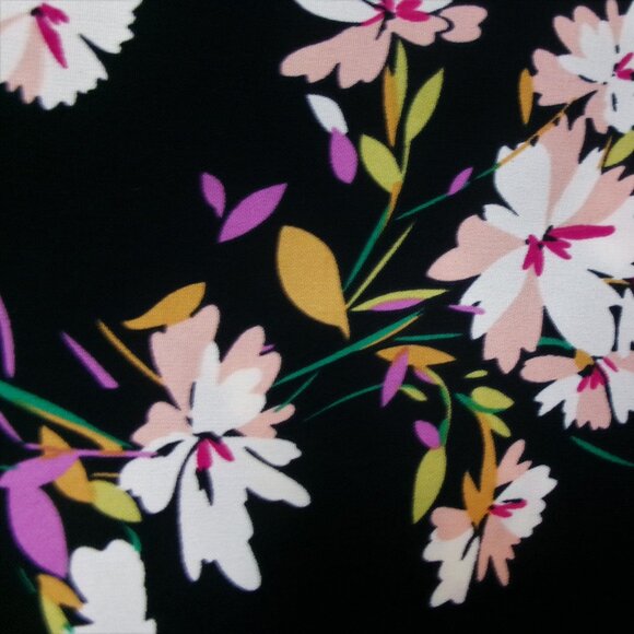 Like New Lulus Herbaceous Babe Navy Floral Print Shift Dress XS / S Above Knee - Picture 4 of 12